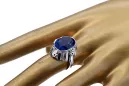 Sterling silver 925 Sapphire Ring Vintage craft vrc043s